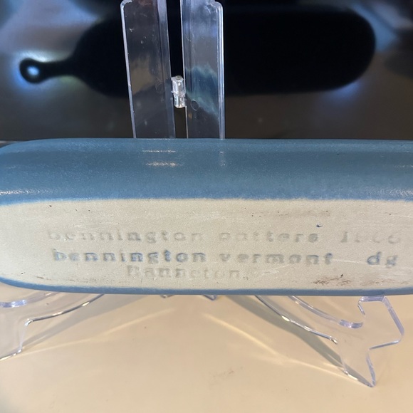 NEW The Bennington Potters Vermont Banneton Versatile Bread Baker Slate Blue - Picture 4 of 10